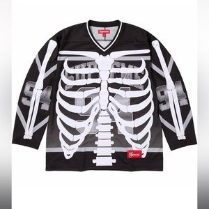 Supreme Bones Hockey Jersey ‘Black’